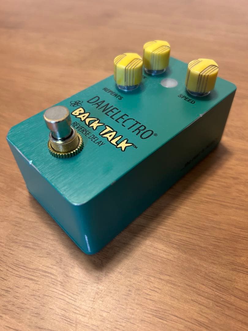DANELECTRO BACK TALK エコー・ディレイペダル DANELECTRO BACK TALK エコー・ディレイペダル リバース・ディレイの名