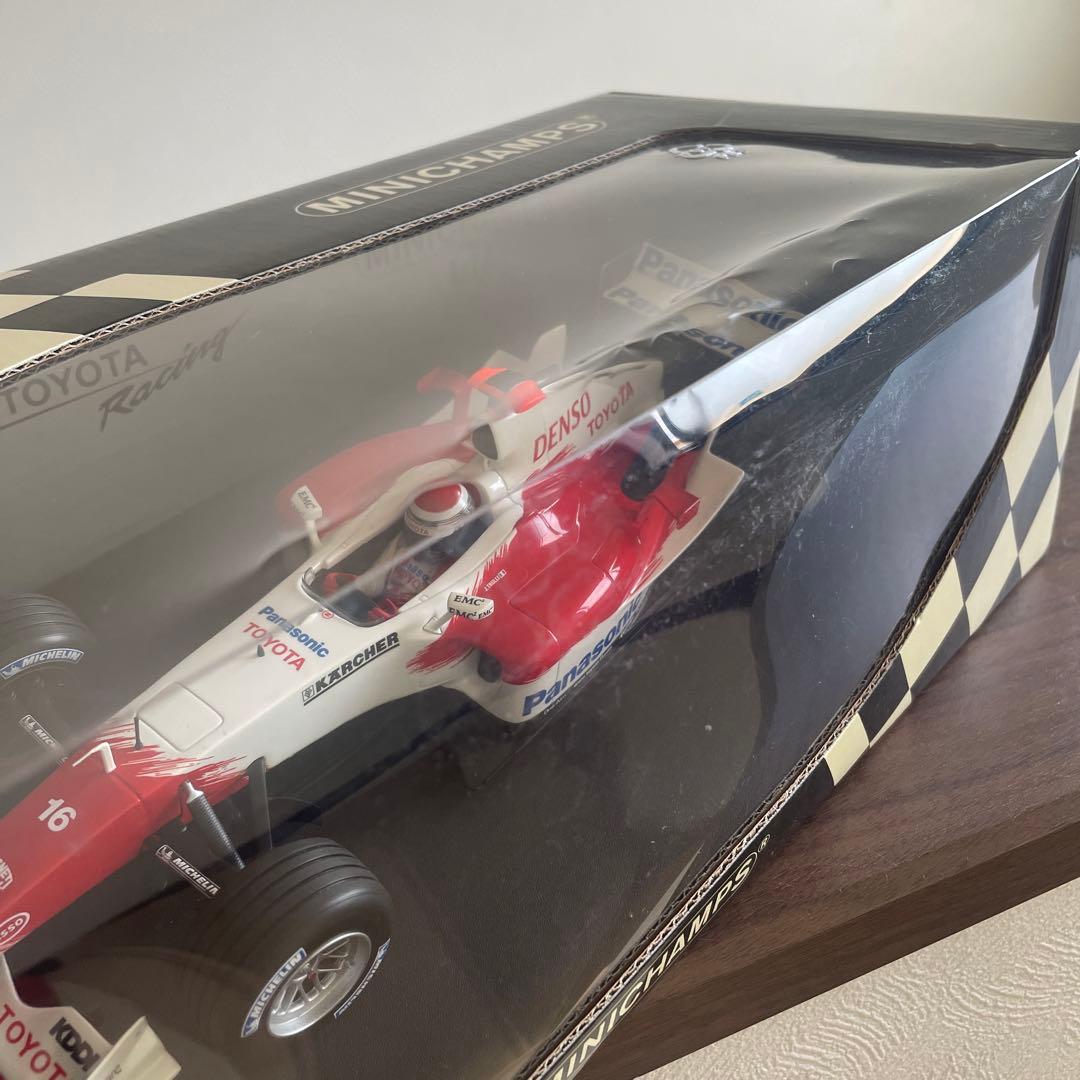 限定 未使用 ミニチャンプス 1/18 パナソニックトヨタレーシング 2005