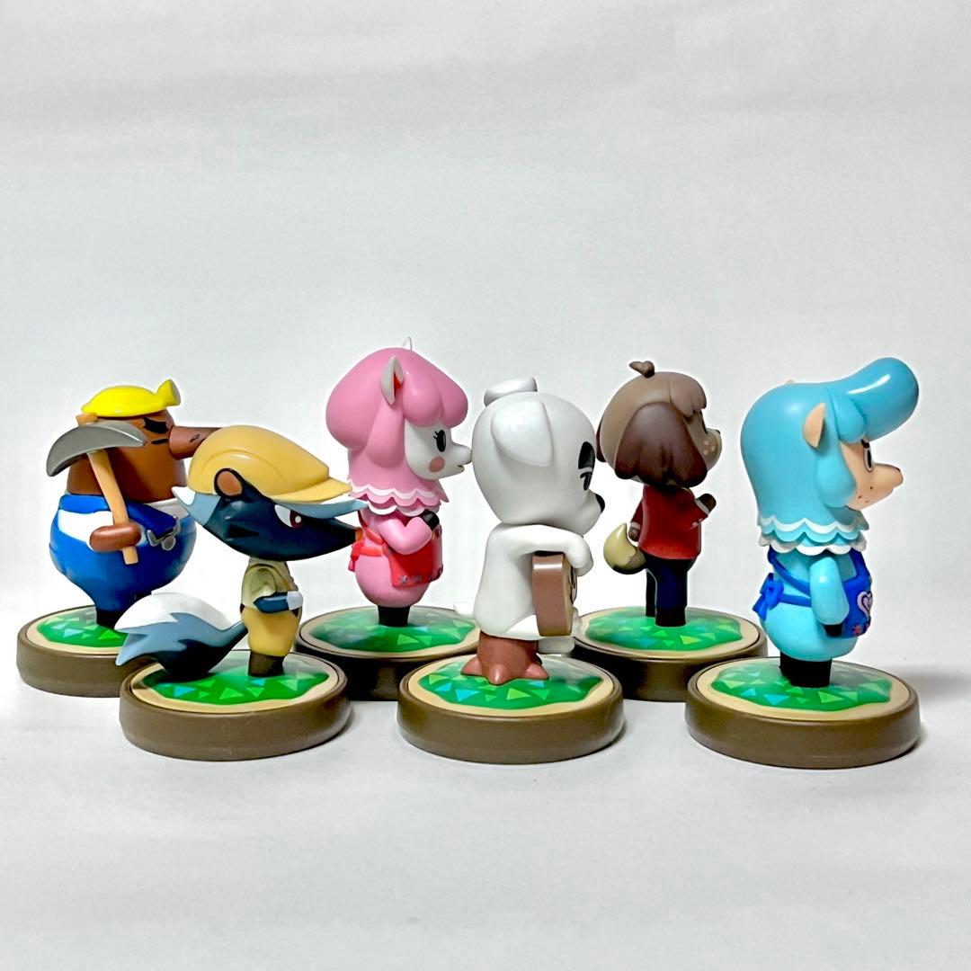どうぶつの森 amiibo フィギュア 6体セット - メルカリ
