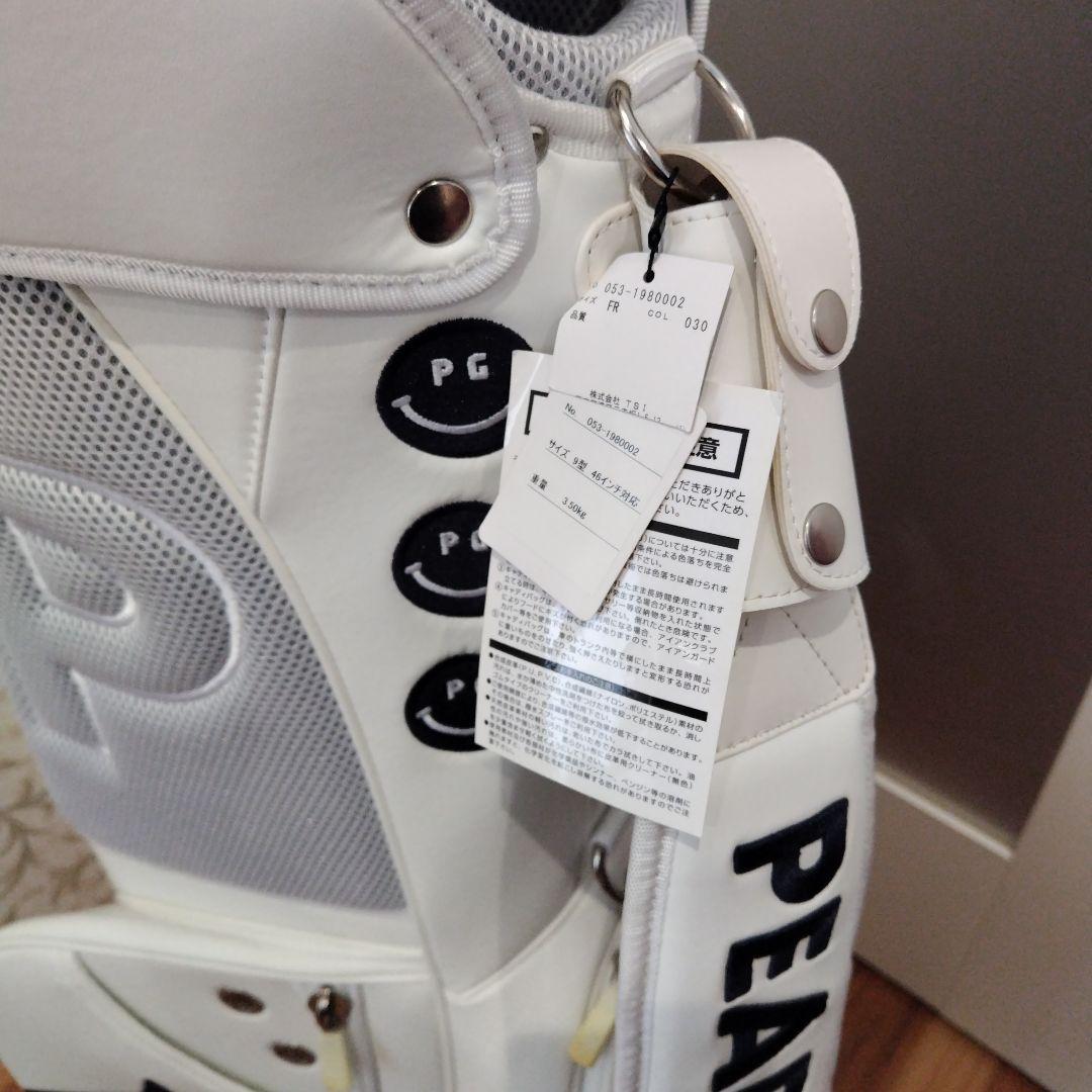 PEARLY GATES ゴルフバッグ 89 ホワイト - メルカリ