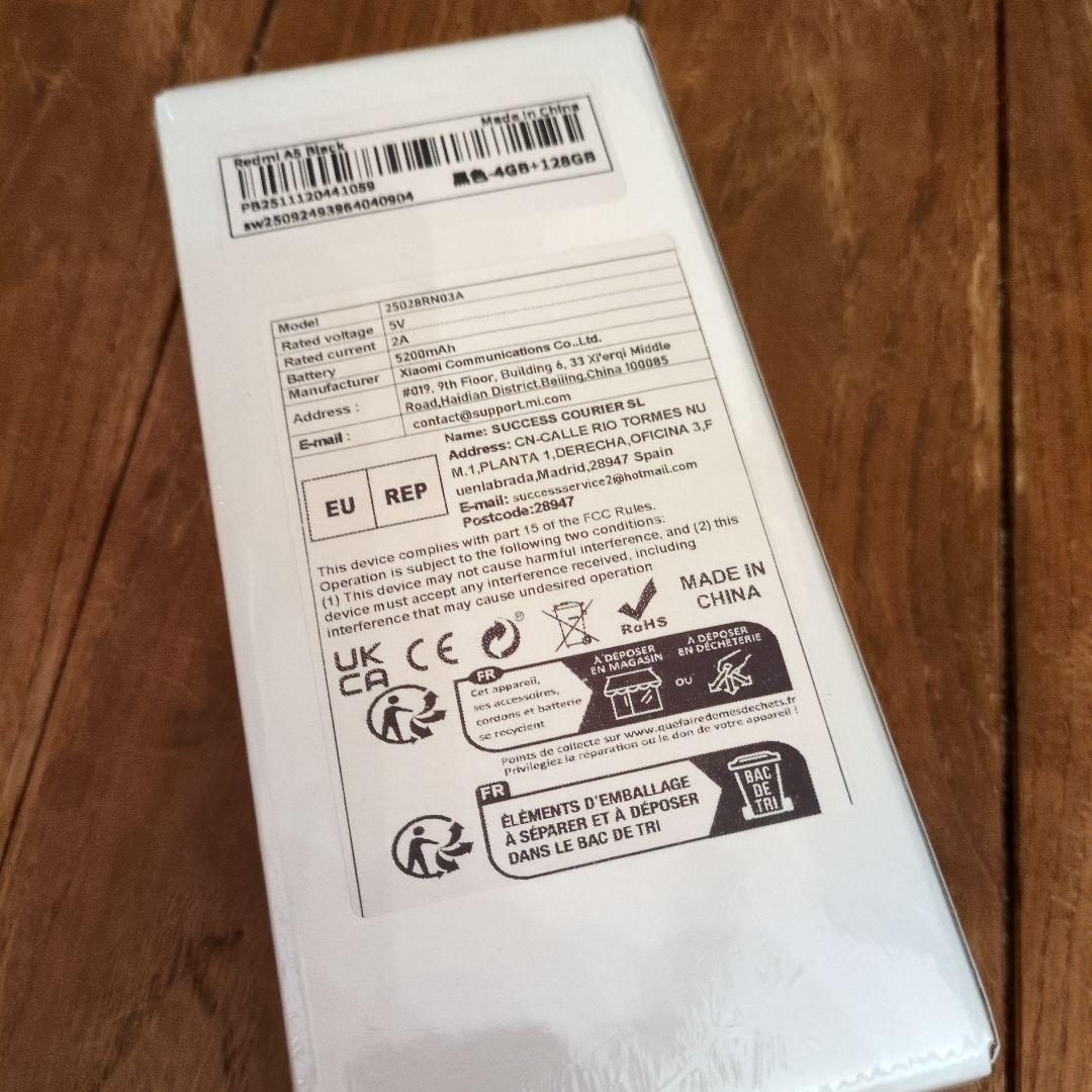 お値下不可！Xiaomi Redmi A5 4GB+128GB ブラック - メルカリ