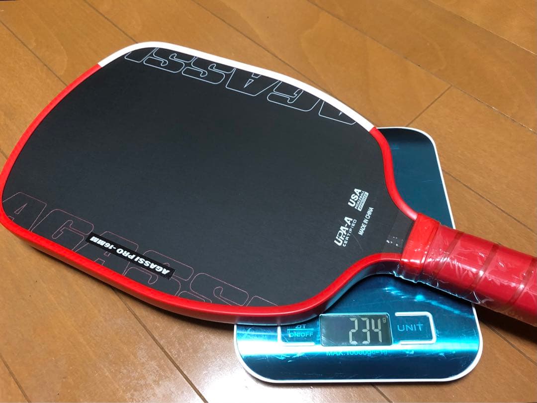 新品‼︎ アガシ プロ 16mm T700 ピックルボール パドル　234g JOOLA AGASSI PRO 16MM ピックルボールパドル | SANNO SPORTS