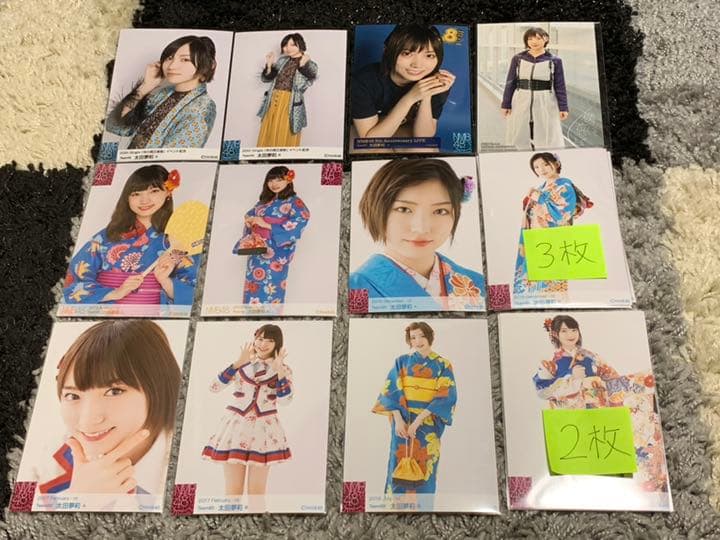 NMB48 太田夢莉 公式生写真 太田夢莉さん(📷X9)25歳の誕生日おめでトゥース🎉🎂🐰 元NMB48