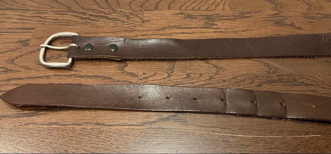 The REAL McCOY'S/ナローベルト/ブラウン/34 - メルカリ