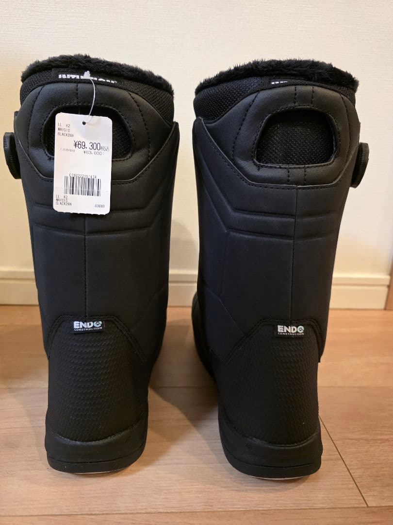 【新品】K2 MAYSIS スノーボードブーツ 26.5cm ダブルBOA