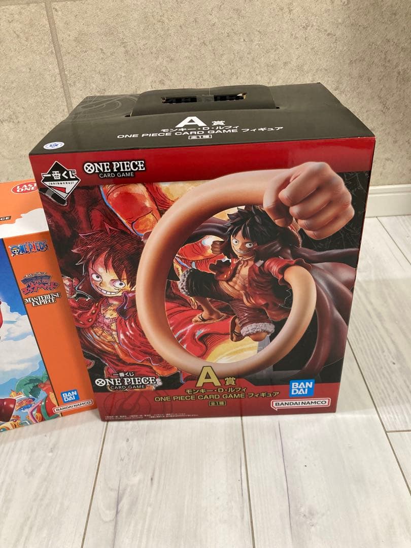 ワンピース　一番くじ　A賞と未来島エッグヘッドのラストワン。各1個。