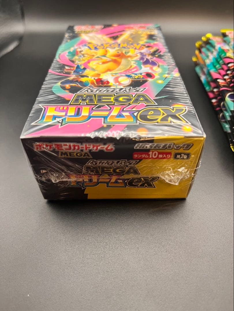 ポケモンカード MEGAドリームEX1ボックスシュリンク付き、バラ10パック