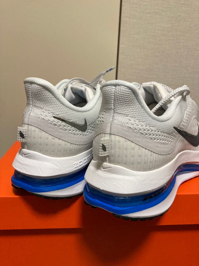 NIKE ペガサスプレミアム ホワイト x ブルー 29cm 新品未使用 - メルカリ