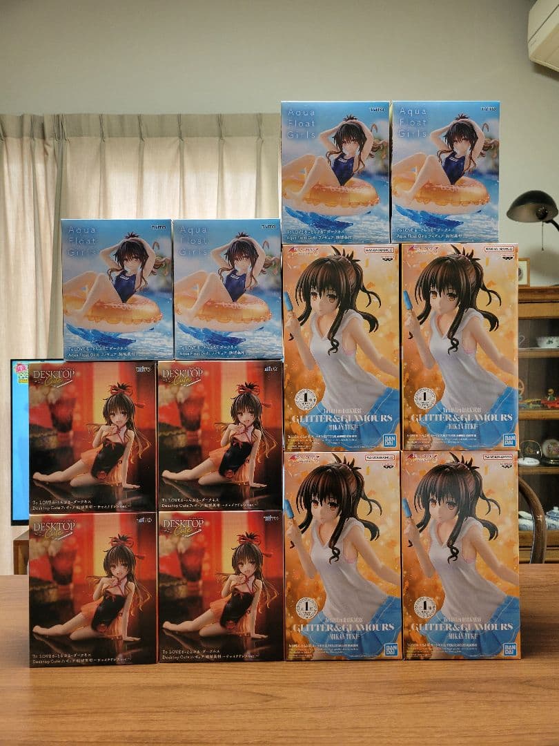 To LOVEる-とらぶる-ダークネスフィギュア結城美柑·12体セット新品未開封