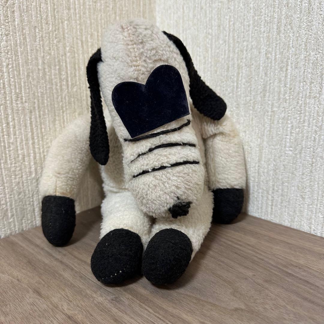 希少】当時物 1970年代 お疲れわんちゃん 犬のぬいぐるみ - メルカリ