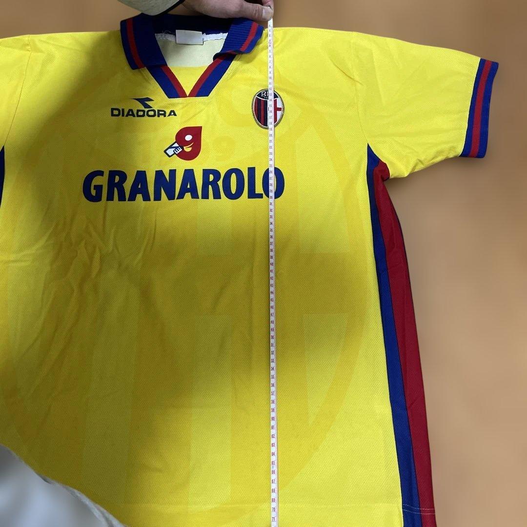 サッカーユニフォーム ボローニャ アウェイ サイズおそらくL - メルカリ