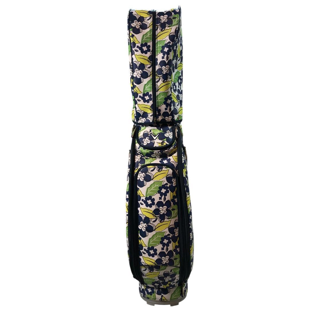 CALLAWAY キャロウェイ ゴルフ フード付き キャディバッグ 花柄 5分割