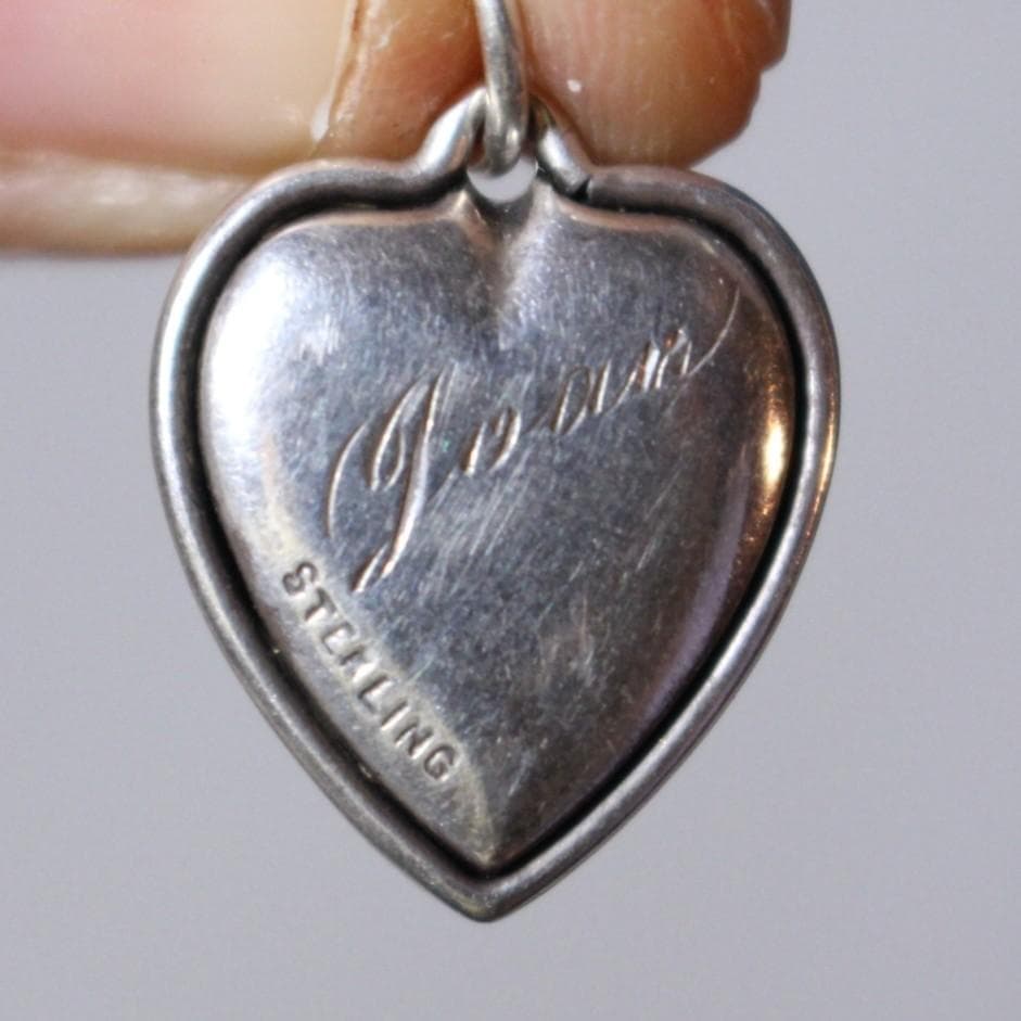 30s スウィートハートジュエリー WW2 ギフトに ホースシュー 波 馬蹄