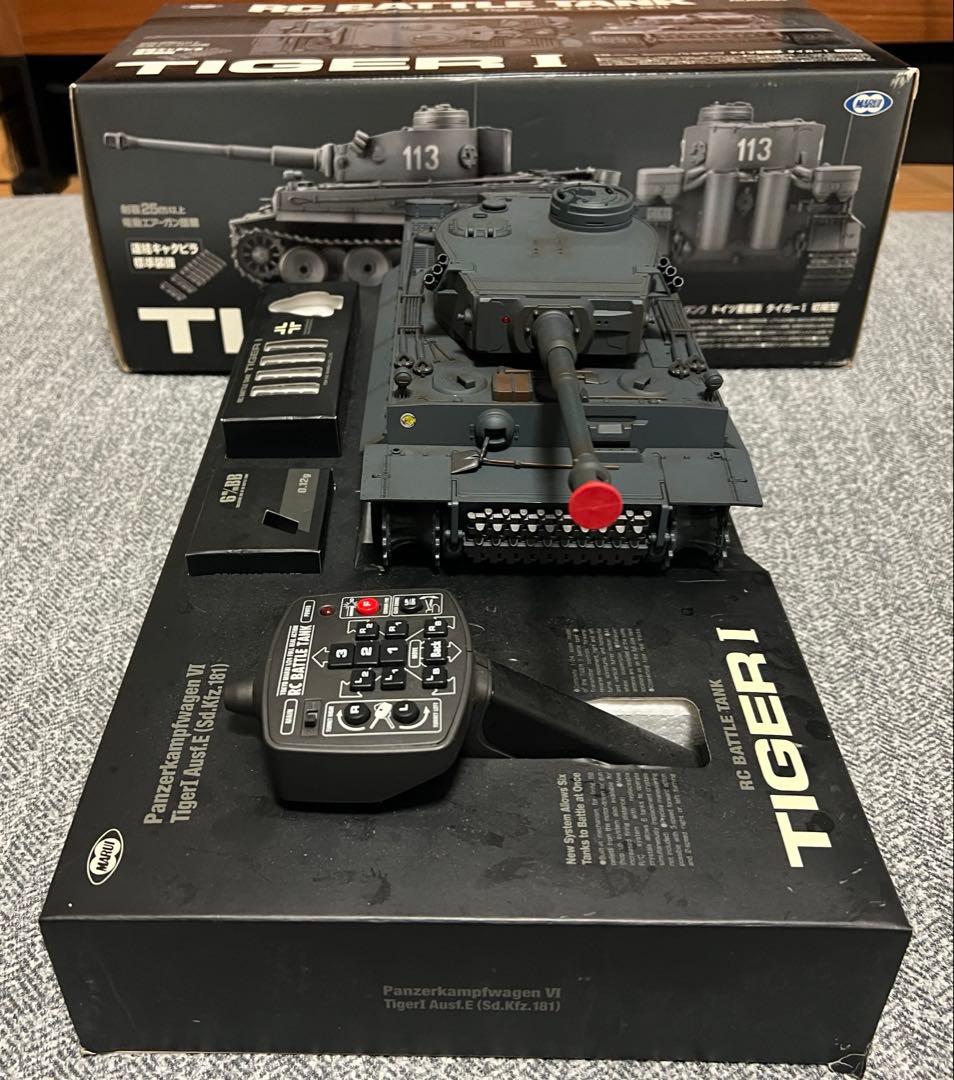 未使用品 東京マルイ RC 1/24 M1A2 ドイツ重戦車 タイガーⅠ 未使用