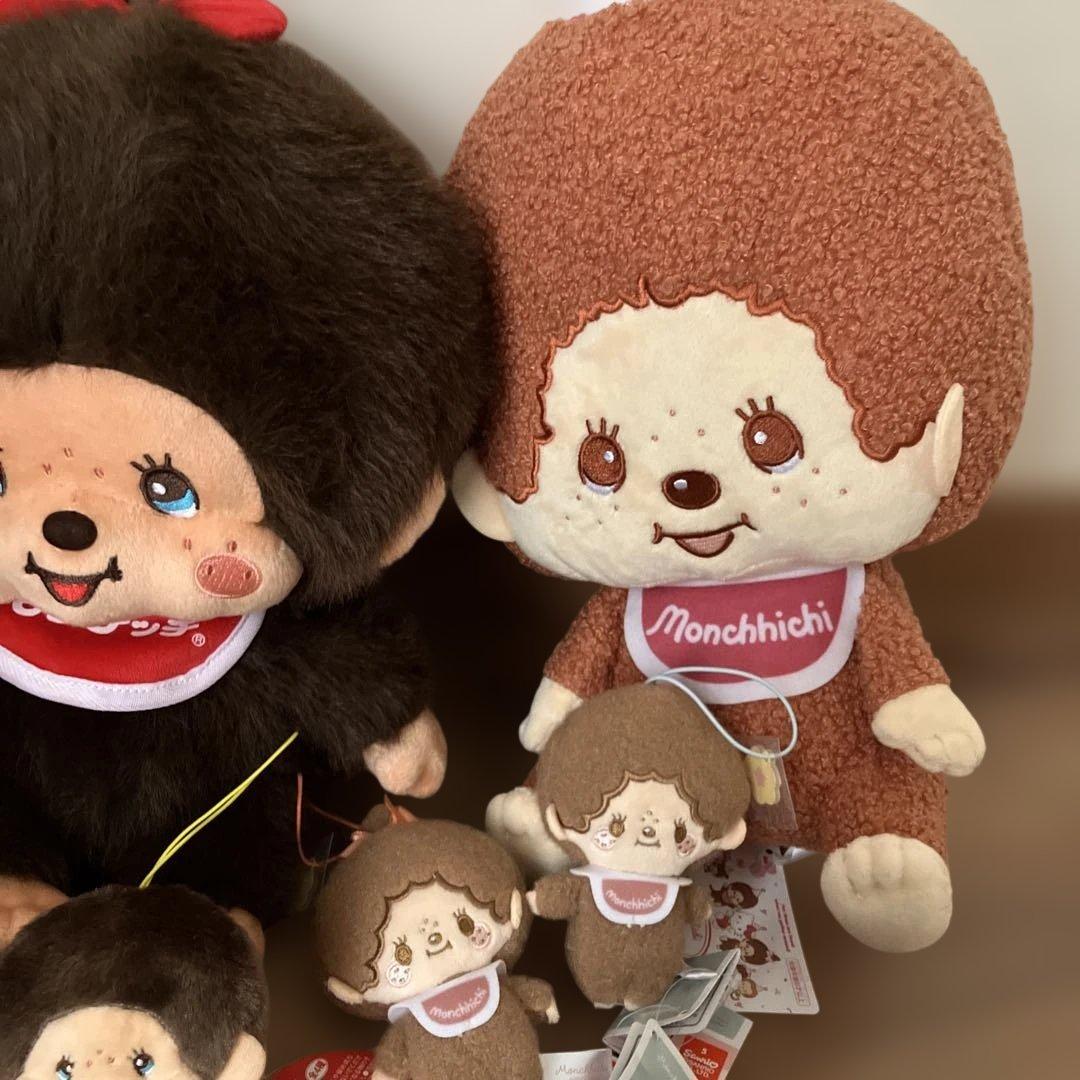 モンチッチ　巾着付きブランケット　ぬいぐるみ　キーケース　ボールペン　マスコット