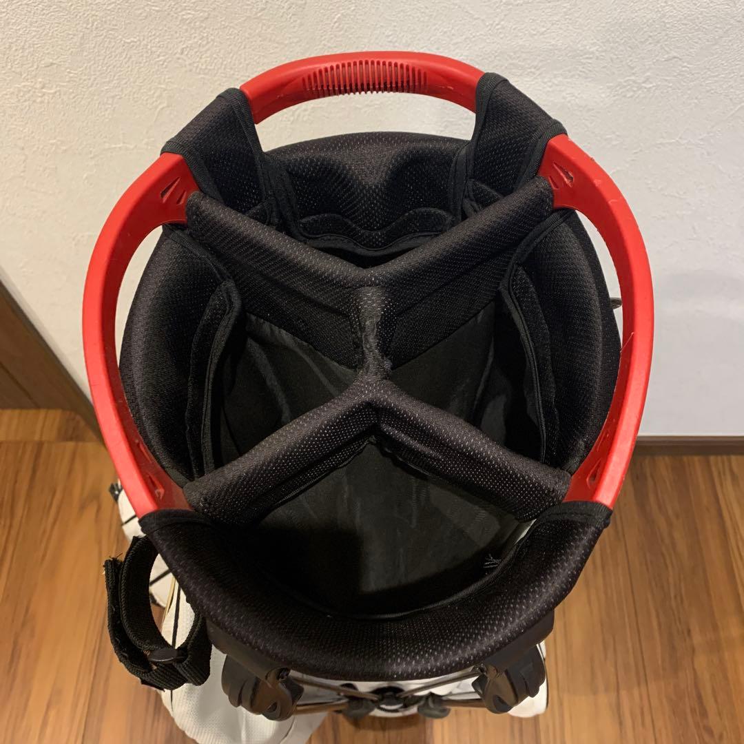 Srixon Z スタンドキャディバッグ ホワイト/ブラック/レッド - メルカリ