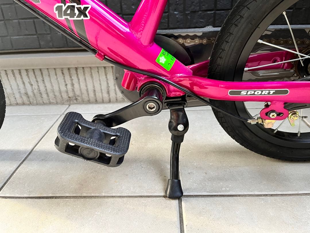 美品】ストライダー 14X フューシャピンク - メルカリ