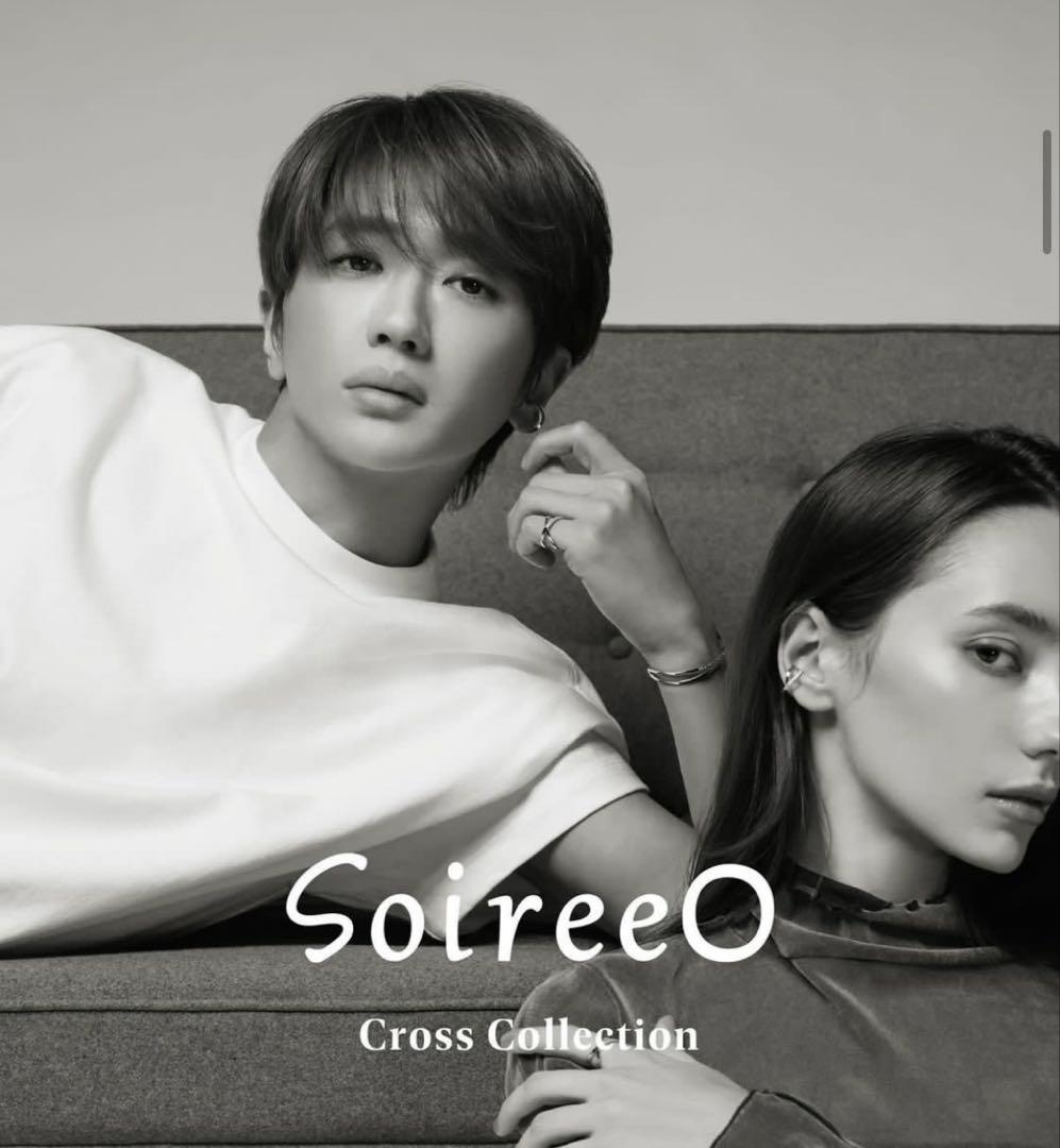 ソワレオー　soireeo 西島隆弘　Nissy イヤーカフ　クロス