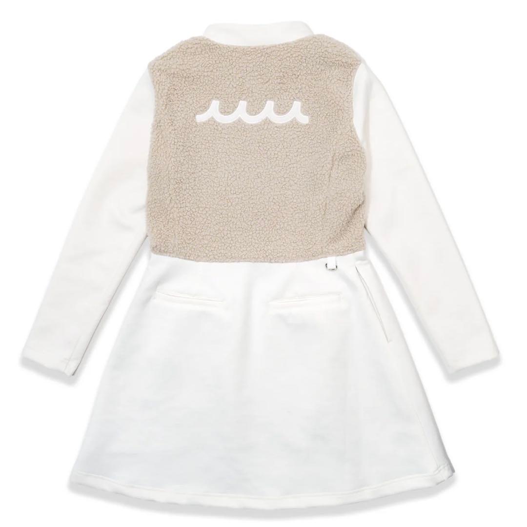 新品】 muta プードルボアドッキング ジップワンピース L - メルカリ