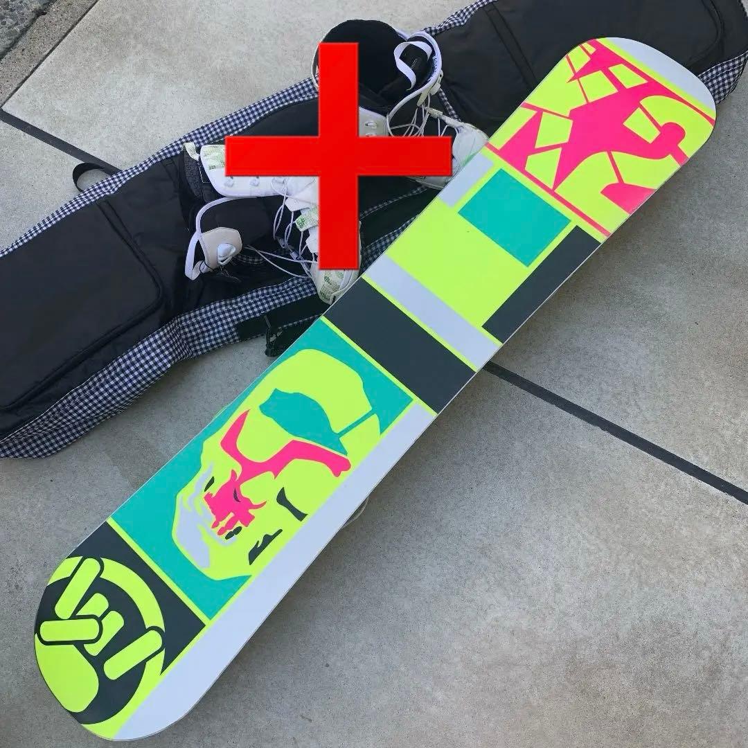 k2ボード148cm/salomonビンディング&ケース3点SET