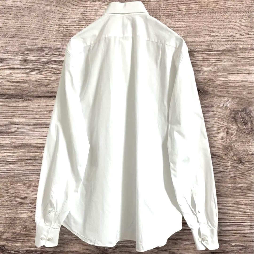 美品✨Berluti ホワイト 長袖ワイシャツ ドレスシャツ A41 - メルカリ