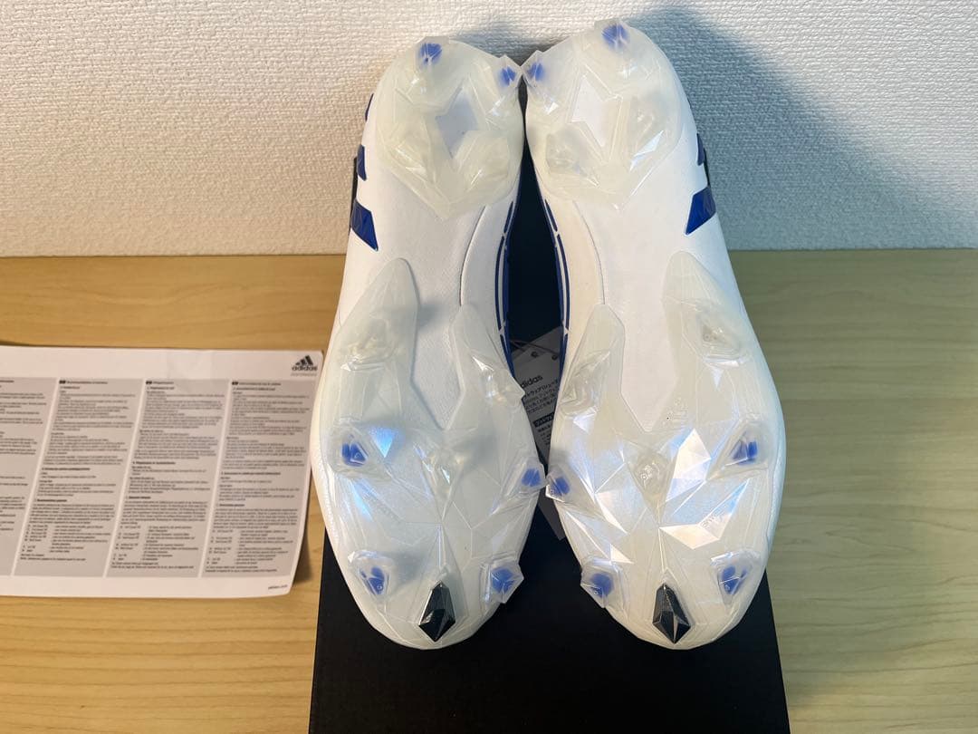 adidas Predator 26.0cm FG ホワイト/ブルー