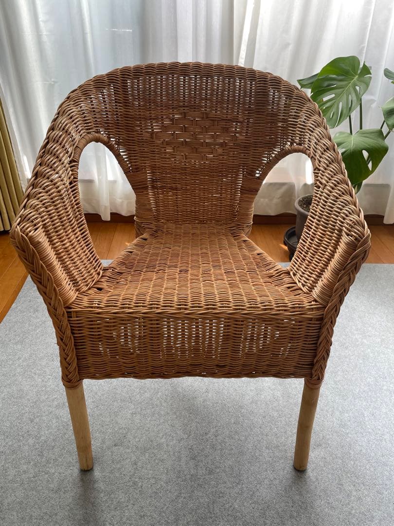 IKEA イケア AGEN アーゲン ラタンチェア 籐椅子 - メルカリ