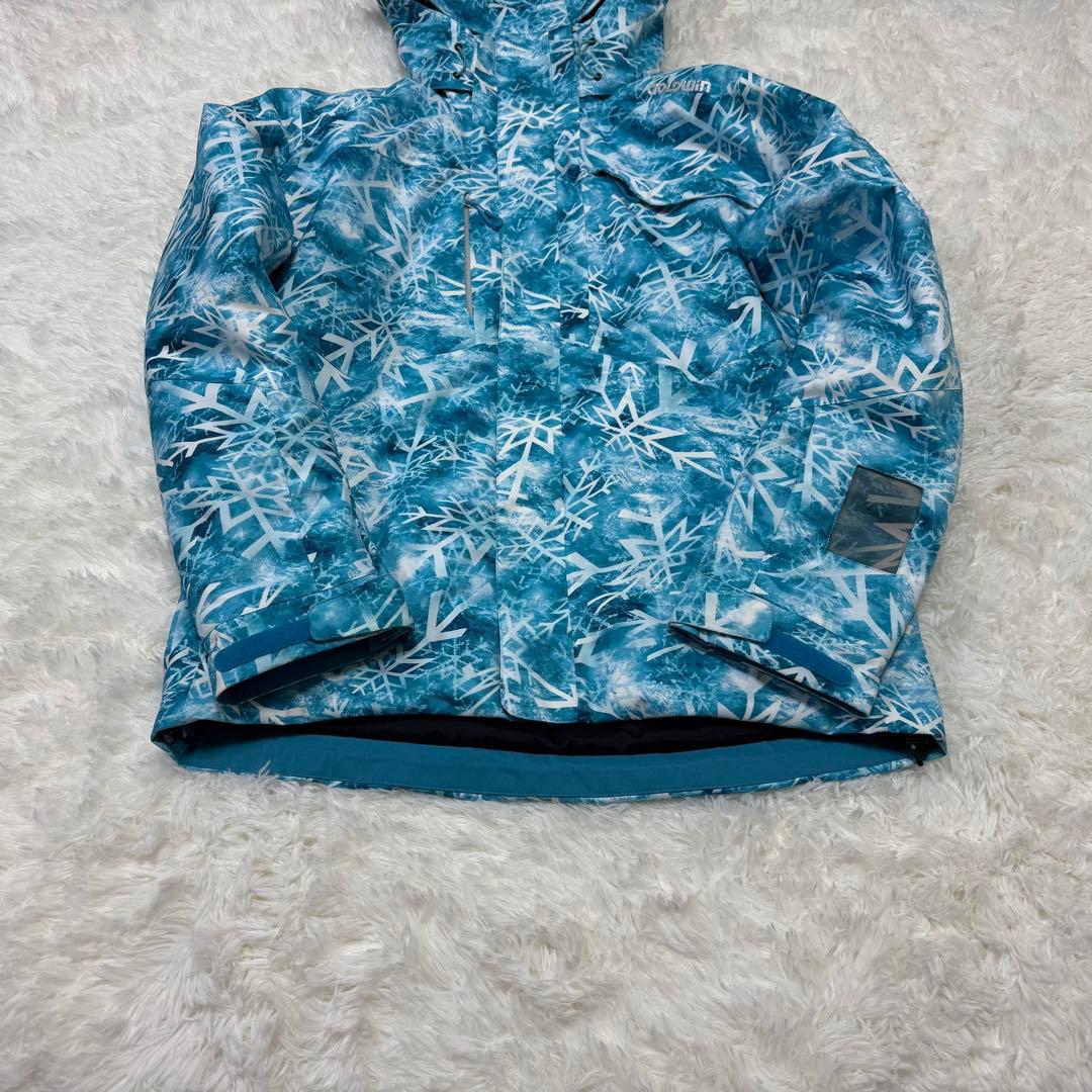 GOLDWIN 雪柄 中綿 スキー スノボジャケットL【E-69】 - メルカリ