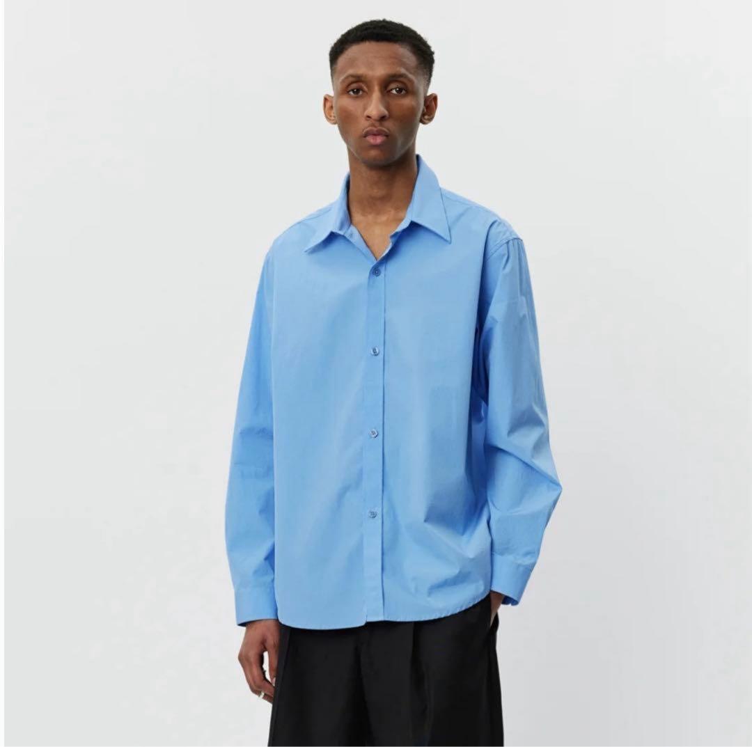 トップス mfpen evening shirt \"Office Blue\" 25ss MFPEN Evening Shirt - Office Blue | THEROOM