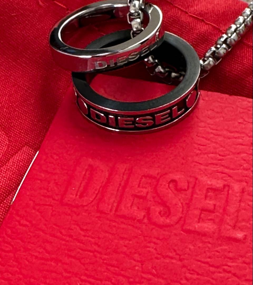現在 eitaro ☆ DIESEL リング チェーンネックレス 楽天市場】DIESEL ネックレス ディーゼル 【人気モデル】メンズ