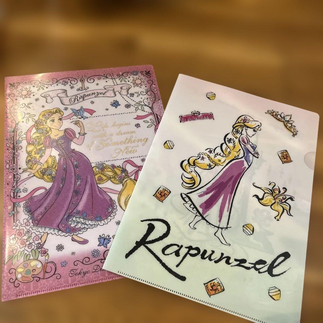 ラプンツェル クリアファイル 2枚セット - メルカリ