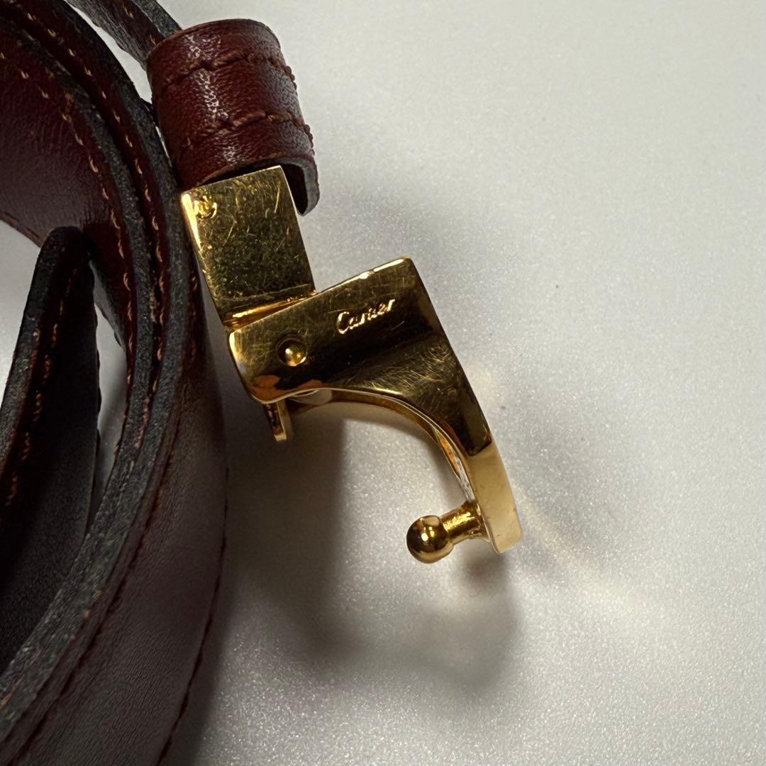 Cartier カルティエ マストライン ベルト メンズ W79-87cm - メルカリ
