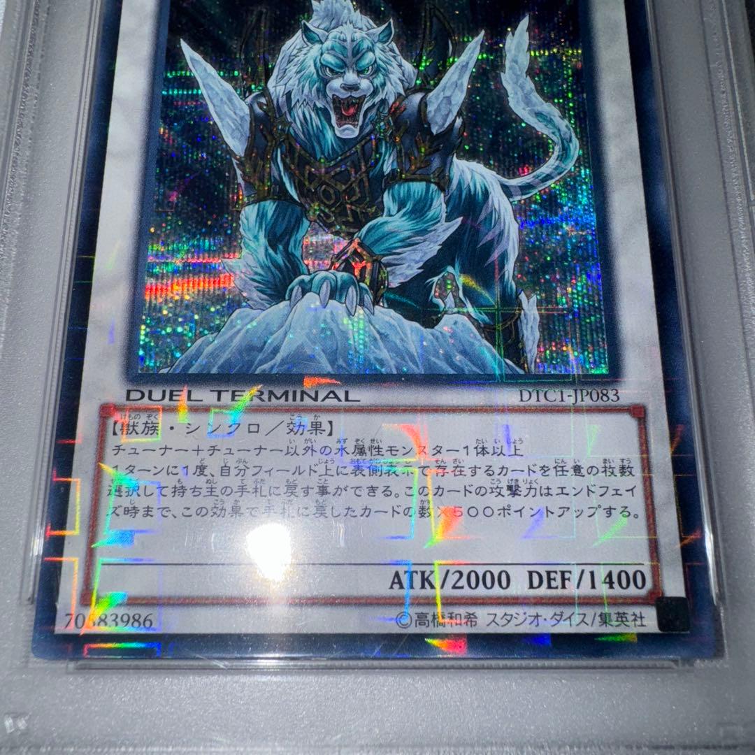 遊戯王 氷結界の虎王 ドゥローレン DTC シークレット PSA10
