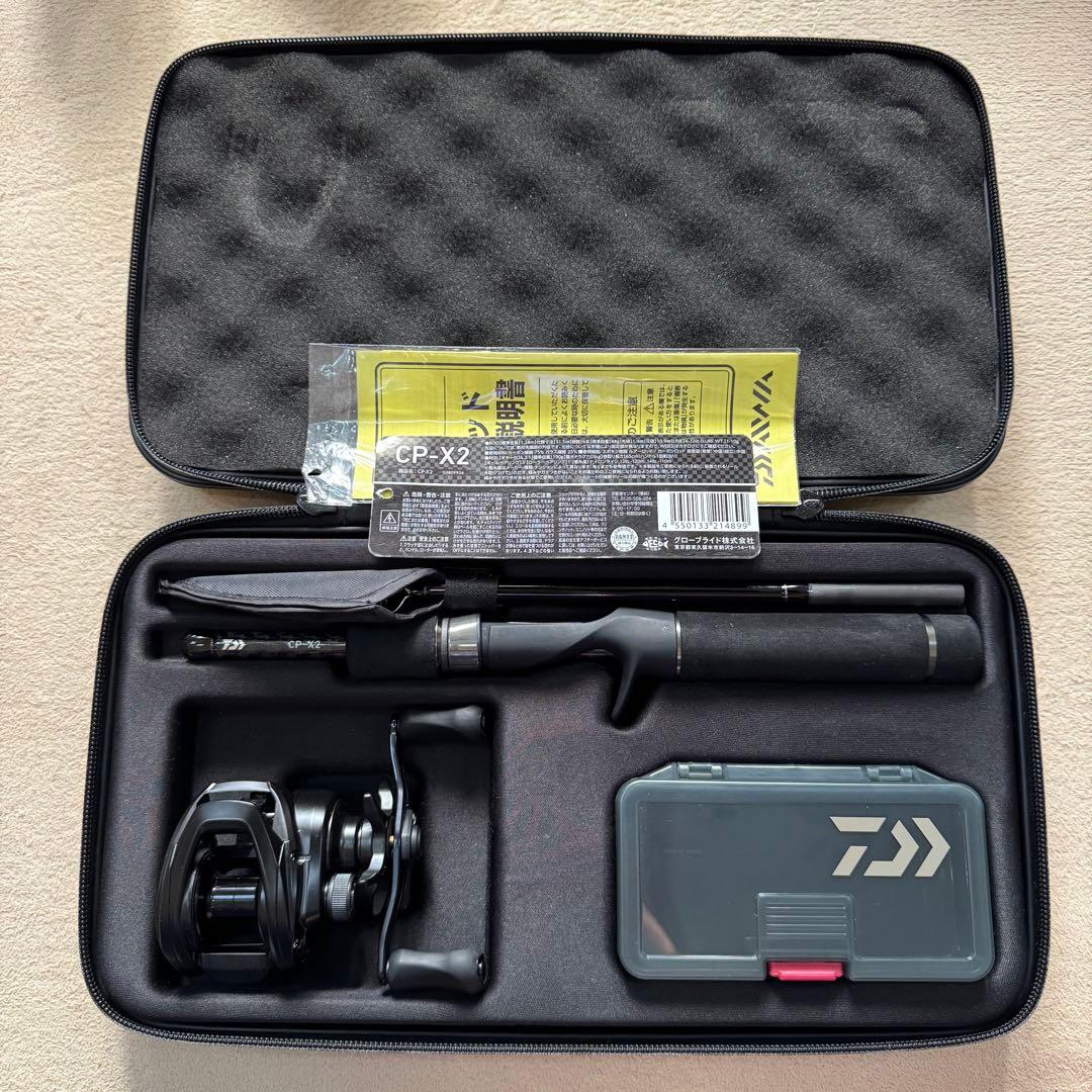 希少な新品！ダイワ(DAIWA) コンパクトベイトロッドセット CP-X2
