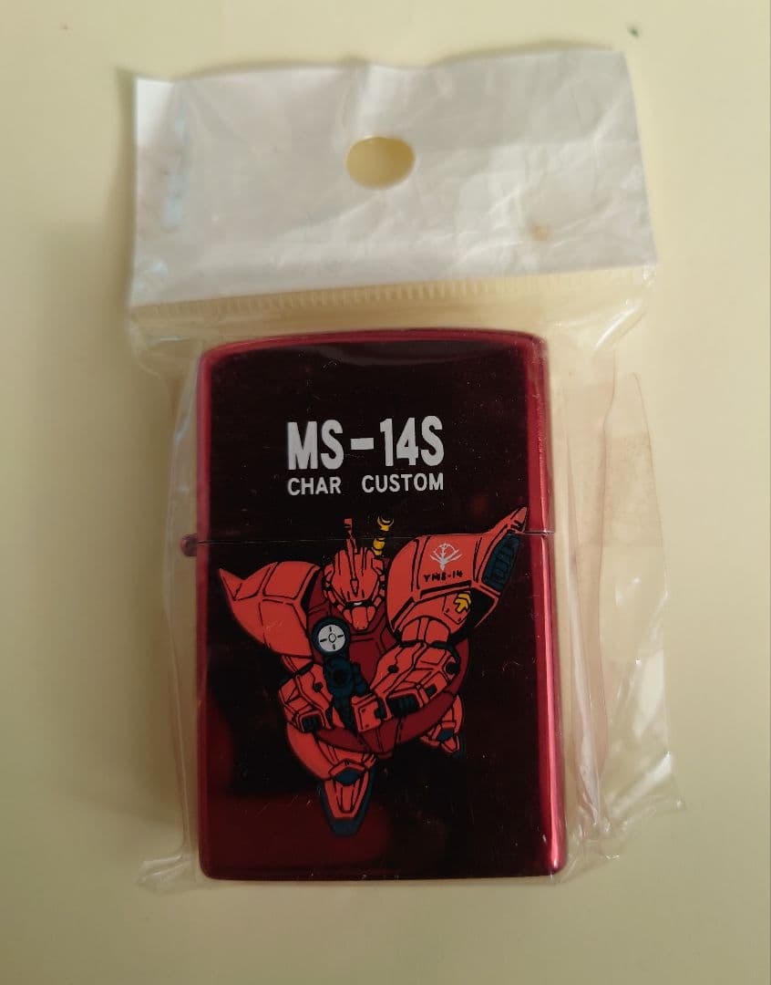 (希少)(未使用)ガンダム シャア専用MS オイルライター 5点セット