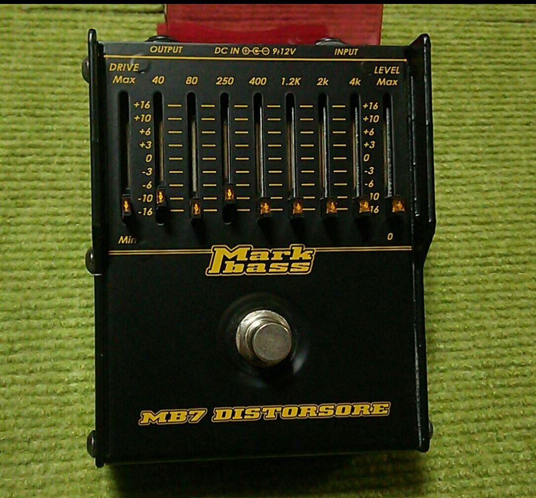 Mark bass マークベース MB7 ディストーション エフェクターMarkbass