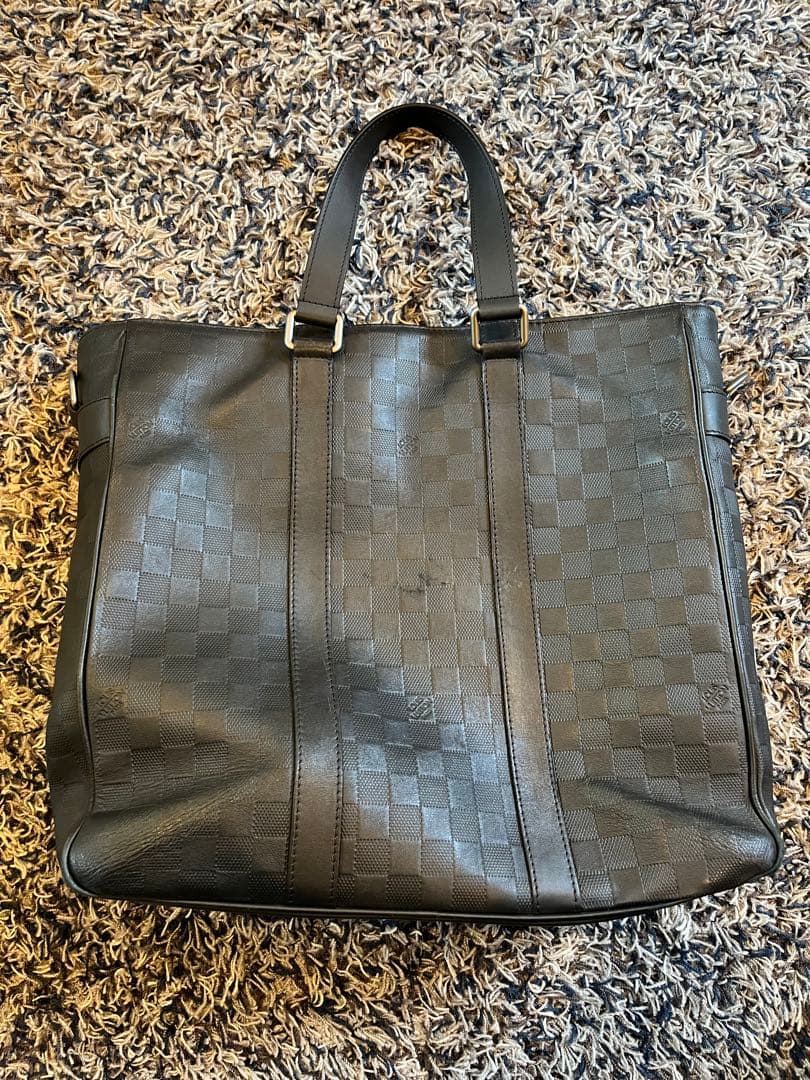 ブラック レザー チェック柄 トートバッグ 一部店舗限定】シャドーチェックランチトート（バッグ）｜BLACK LABEL