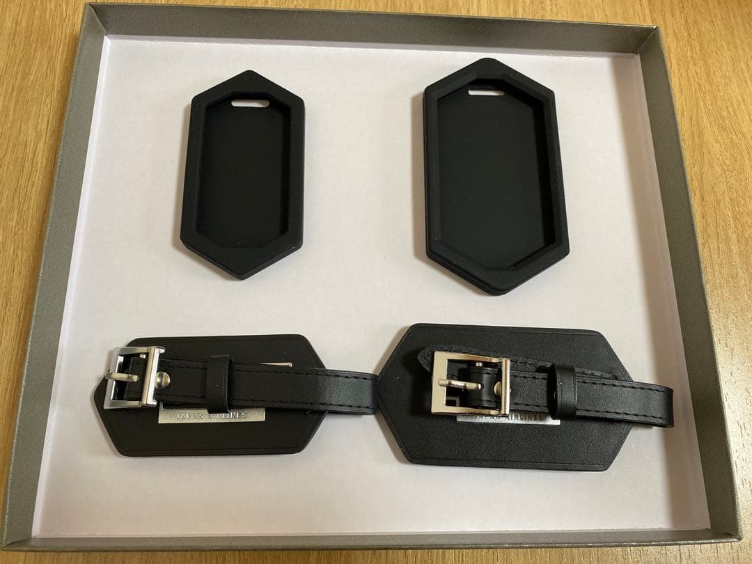 JAL 最高ステイタス 亀タグJGCファイブスターネームプレート2個セット