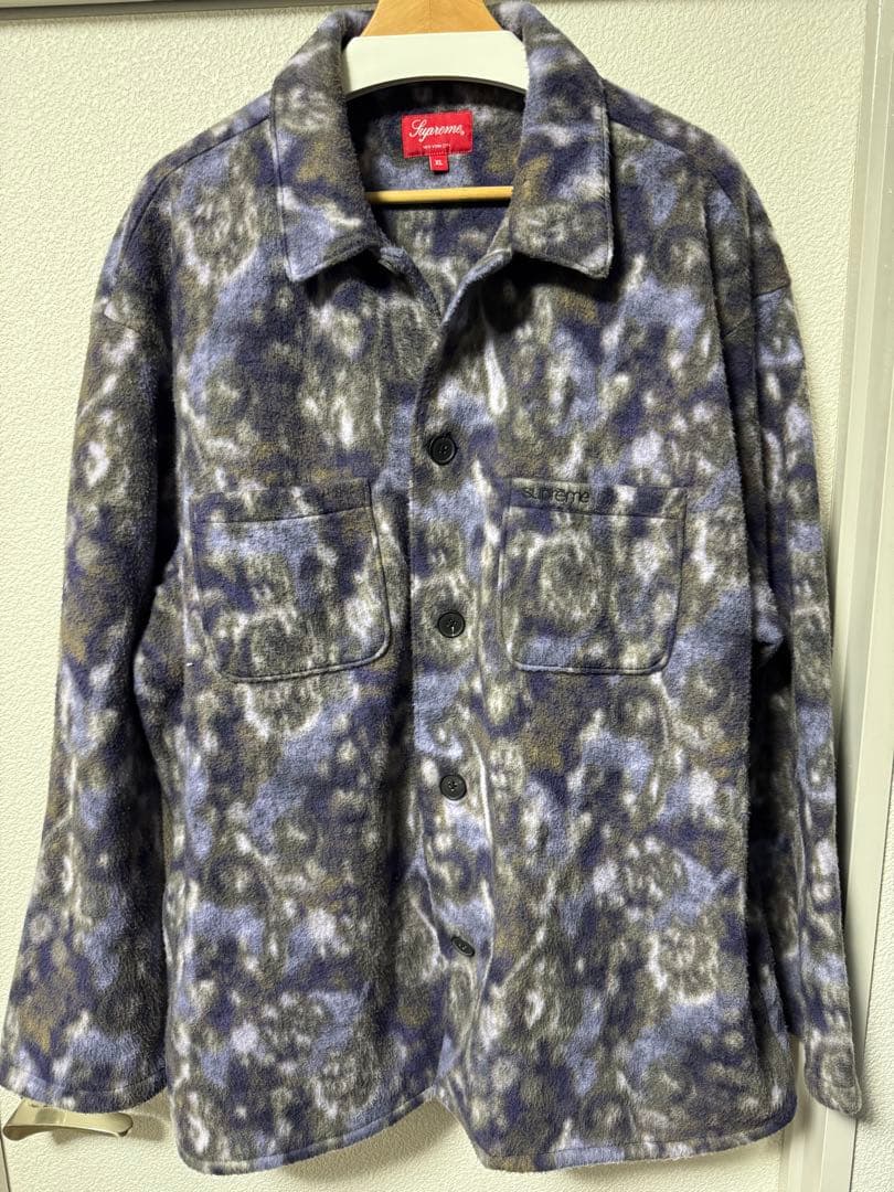 た*し様 Supreme Paisley Fleece Shirt XL Paisley Fleece Shirt | Supreme 21fw