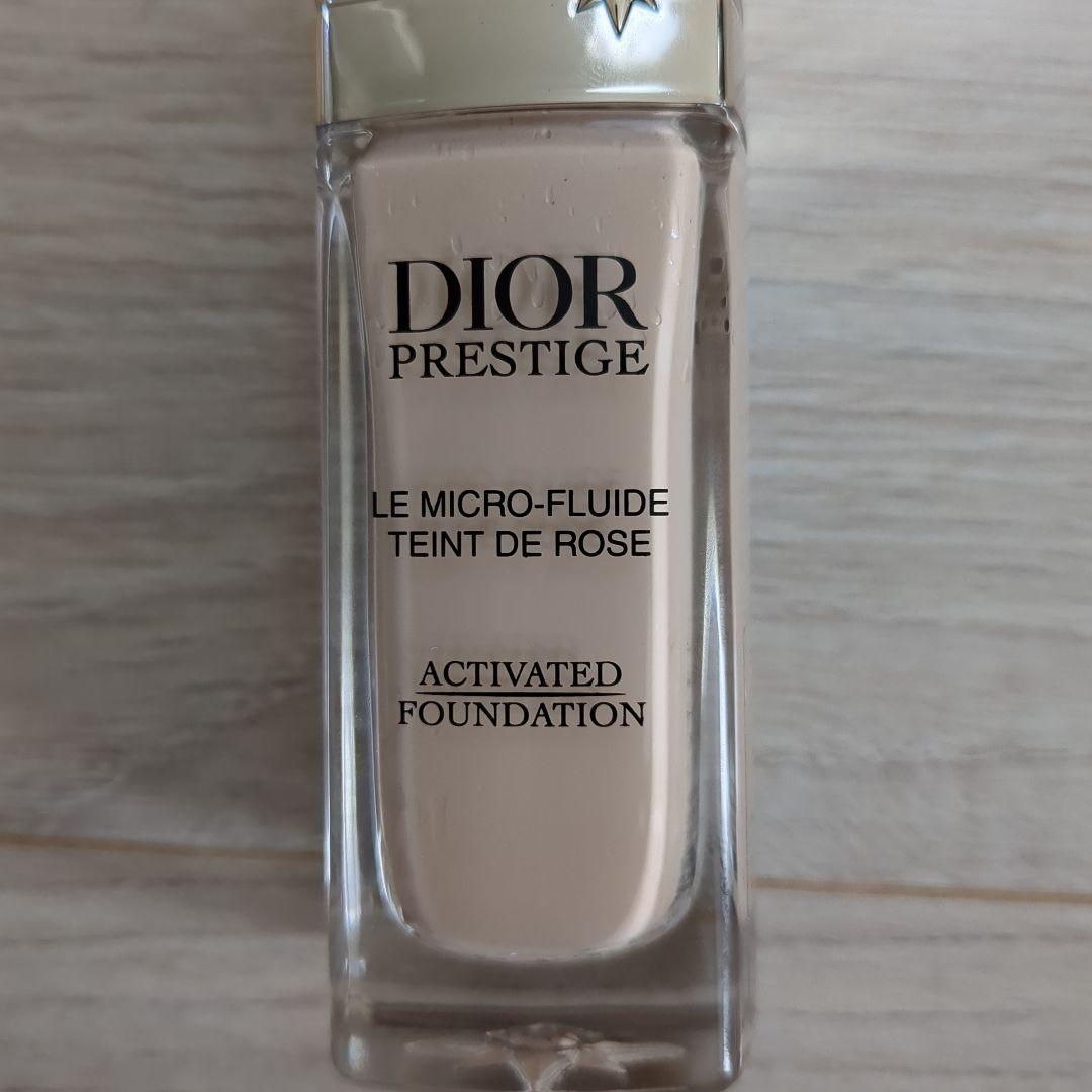 数回使用　ディオール　プレステージ　マイクロ　フルイド　タン　0.5N