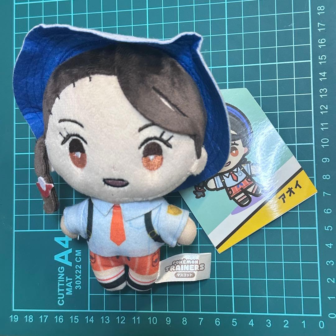 匿名追跡 アオイ ポケモンsv トレーナーズ マスコット ぬいぐるみ タグ