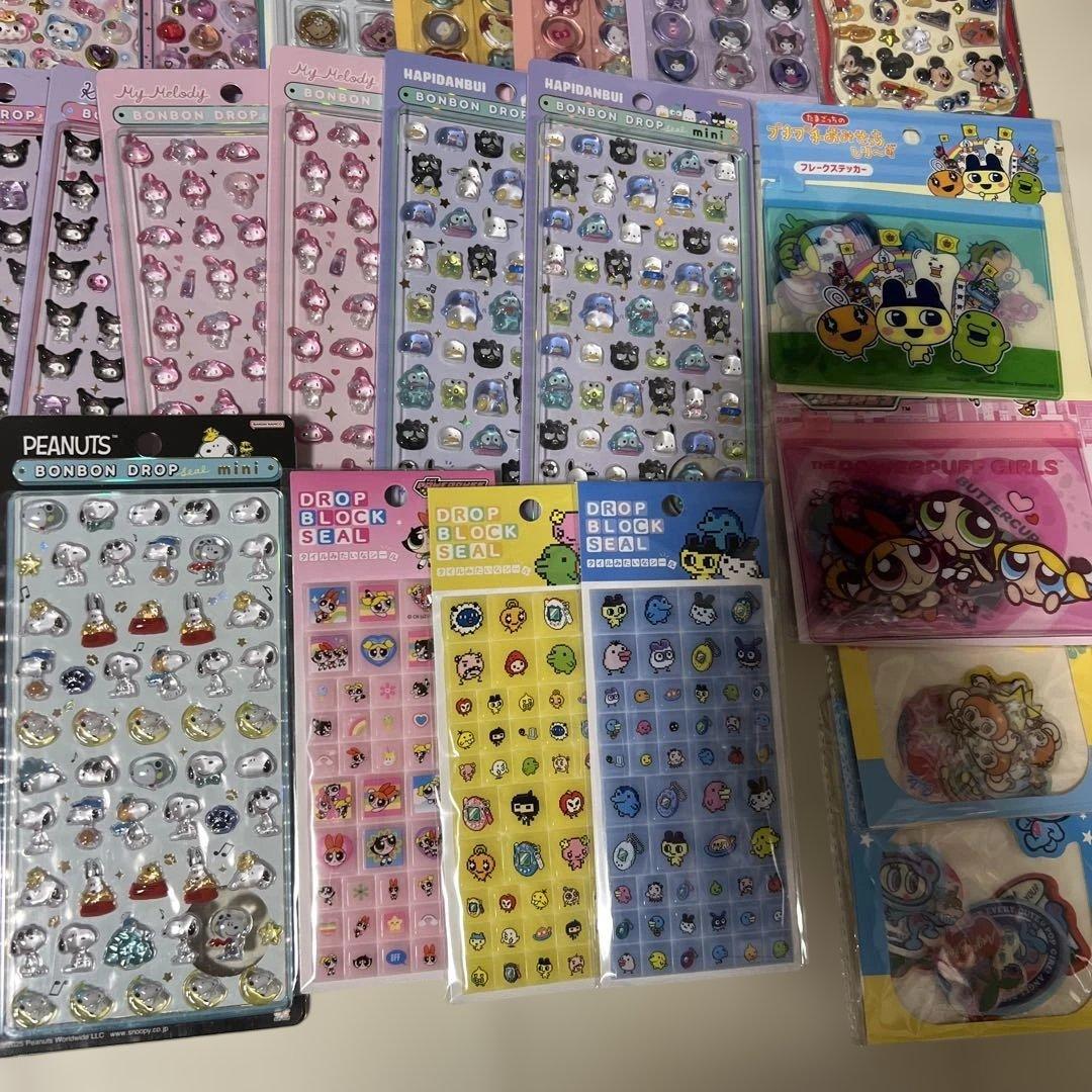 50枚セット ボンボンドロップシール まとめ売り - メルカリ