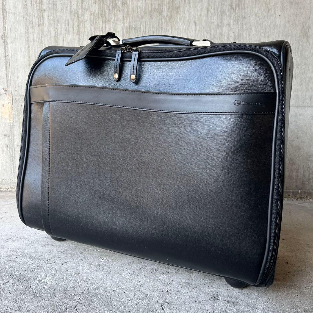 LEXUS レクサス キャリーバッグ スーツケーストロリーケース 黒 2輪