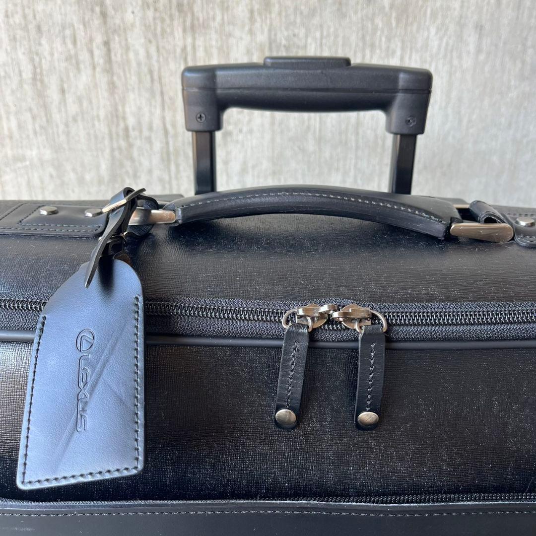 LEXUS レクサス キャリーバッグ スーツケーストロリーケース 黒 2輪