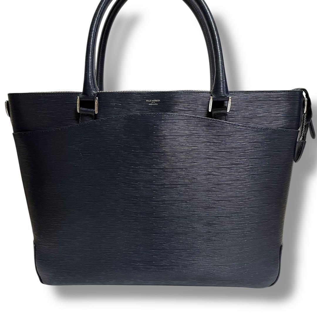 未使用級✨ペッレモルビダ キャピターノ CA206A ビジネストートバッグ