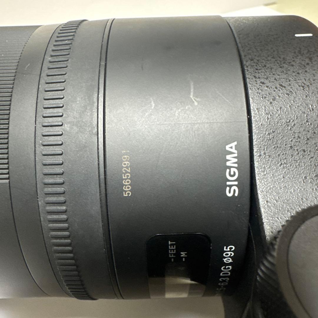 レンズ(ズーム) Sigma 150-600mm f/5-6.3 DG OS HSM