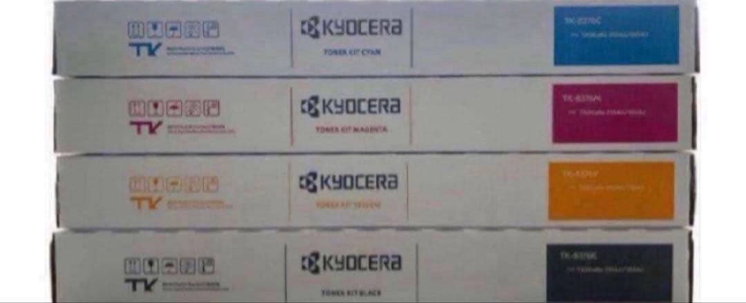 京セラ　トナー　TK8376 4色セット　×2 KYOCERA（京セラ） 在庫あり【4色セット】京セラ TK-8376K, C,M,Y（黒