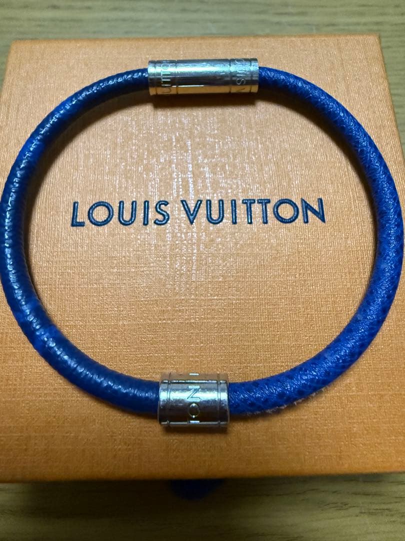 LOUIS VUITTON ブレスレット ブルー ブルー（青）系 Louis Vuitton(ルイヴィトン) ブレスレット(メンズ