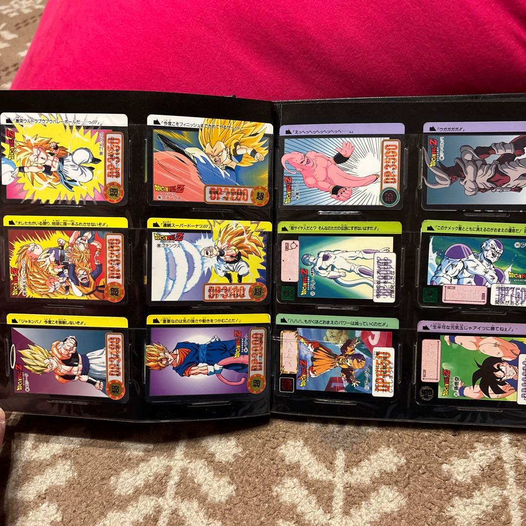 ドラゴンボールカードダス　ファイルとカードセット