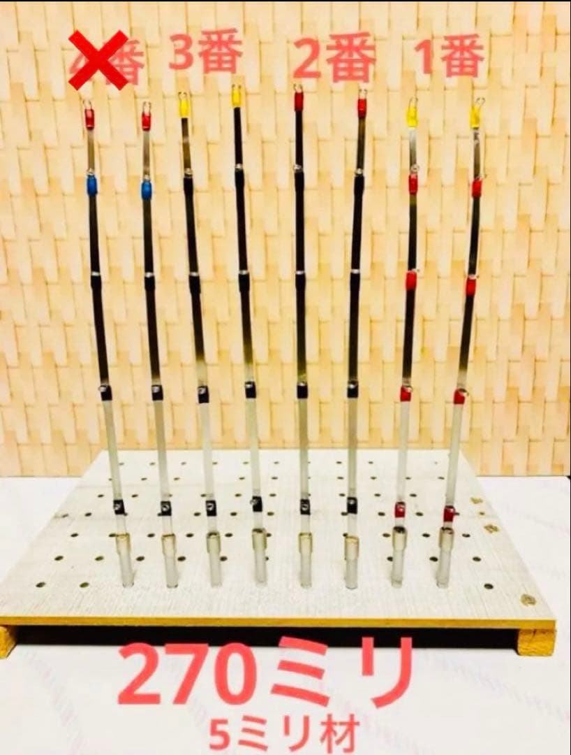 ステンレスワカサギ穂先 楽天市場】フライデー ワカサギ替え穂先 27cm 1本 ＆ ハピソン 電動